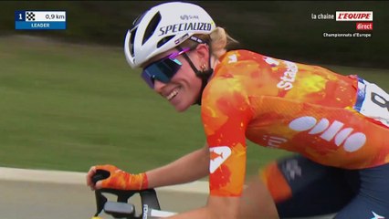 Demi Vollering victorieuse en solitaire - Cyclisme - Championnats d'Europe (F)