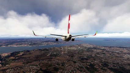 MSFS 2024 A320 FÉNIX CFM TAP  ATTERRO LPPT ILS RWY02  XAMA2A TRANS XAMAX