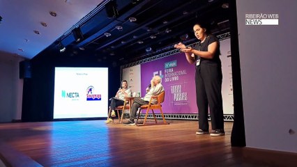 Escritor Ignácio de Loyola Brandão participou Salão de Ideias na #fil2025 #RibeirãoPreto