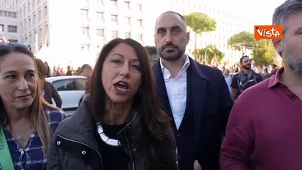 Maiorino (M5s) a corteo pro Gaza: Meloni costringe italiani a vedere bimbi che muoiono di fame