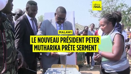 Malawi : le nouveau président Peter Mutharika prête serment