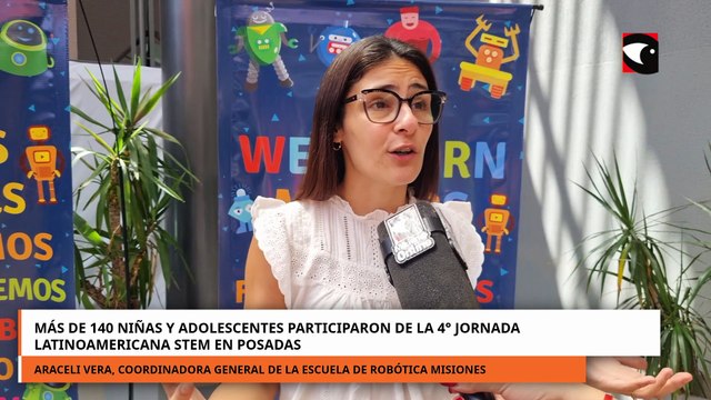 Más de 140 niñas y adolescentes participaron de la 4° Jornada Latinoamericana STEM en Posadas