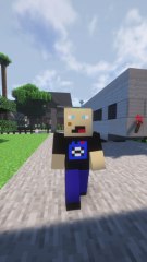 Un KIKOO découvre un bouton magique sur mon garage sur Minecraft ! 🤯