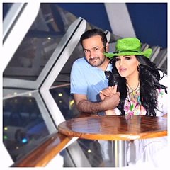 أحلام تغازل زوجها بأغنية في غاية الرومانسية!