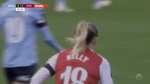 Arsenal - La joie très démonstrative de Chloe Kelly face à City