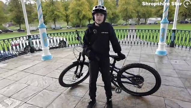 Schoolboy Harry Roberts has launched a bike clothing range called Crank Heaven.
