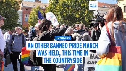 EP-képviselők is részt vettek a betiltott Pécs Pride-on, ahol az ellentüntetőknek volt engedélyük
