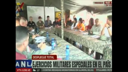Inician Ejercicios Militares Especiales de carácter organizativo en el territorio nacional