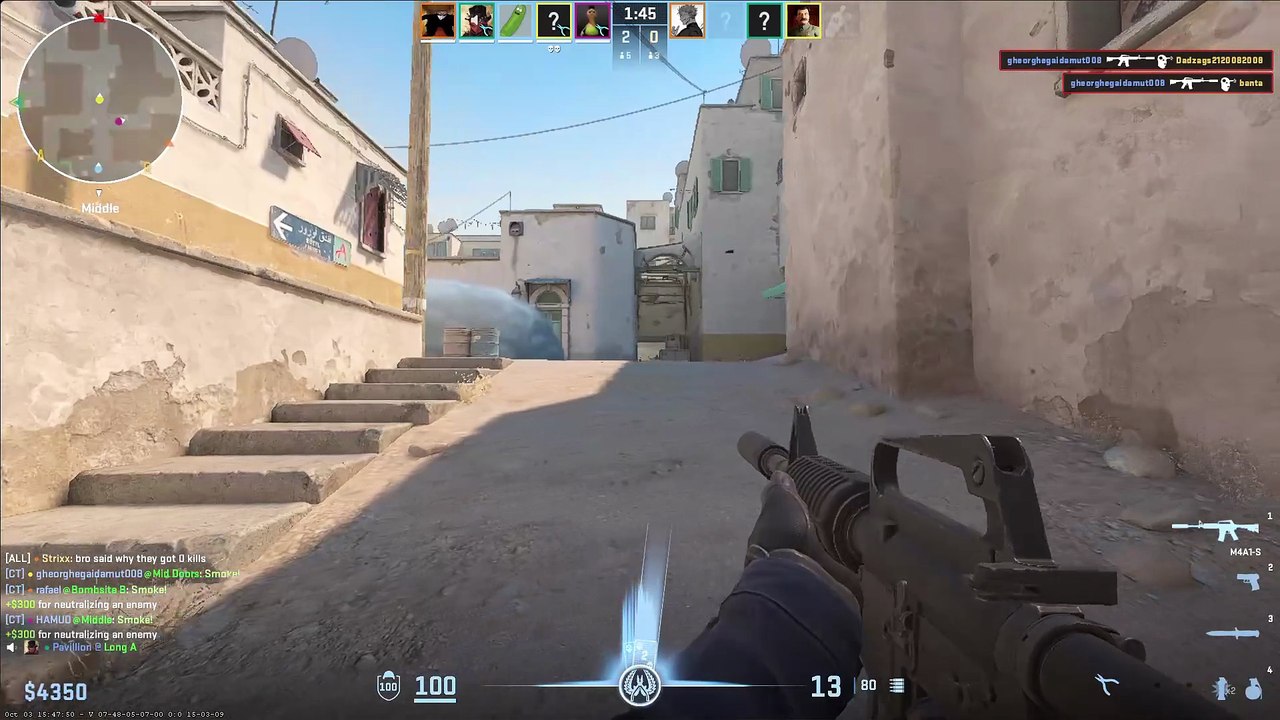 👊3K, Assist - Dust II