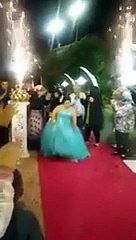 عروس تحضر حفل زفافها بدون عريسها.. تعرفي على السبب