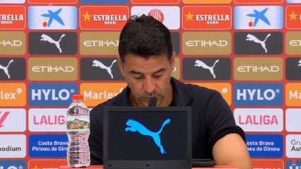 MÍCHEL SÁNCHEZ, rueda de prensa COMPLETA post GIRONA 2 - 1 VALENCIA de LALIGA