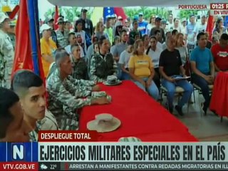 Población de Portuguesa participa activamente en el despliegue de Ejercicios Militares Especiales