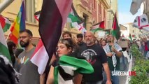 A Sassari voci diverse unite da un unico grido: ?Palestina libera!?