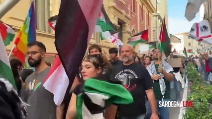 A Sassari voci diverse unite da un unico grido: ?Palestina libera!?