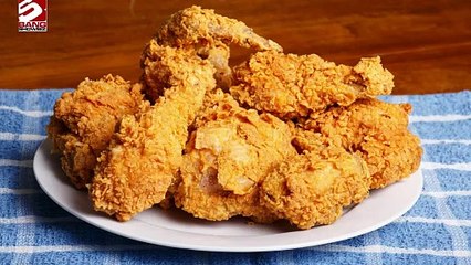 Los antiguos romanos comían pollo frito