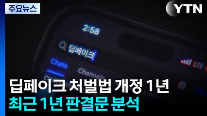 '개정 딥페이크 처벌법' 시행 1년...최근 판결 살펴보니 / YTN