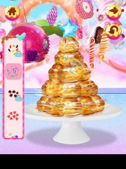 🦄 Unicorn Bakery Chef: Unicorn Puff Tower✨