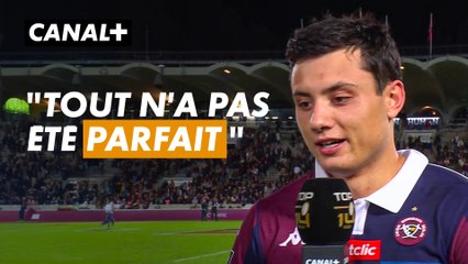 Les propos de Louis Bielle-Biarrey après la victoire de son équipe contre Lyon lors de la 5ème journée