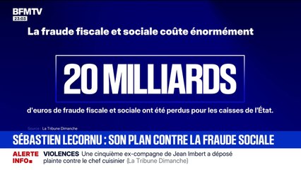 Fraude fiscale et sociale: Sébastien Lecornu souhaite récupérer 2,3 milliards d’euros dès 2026, "un objectif ambitieux" pour Charles Prats, ancien magistrat de la DNLF