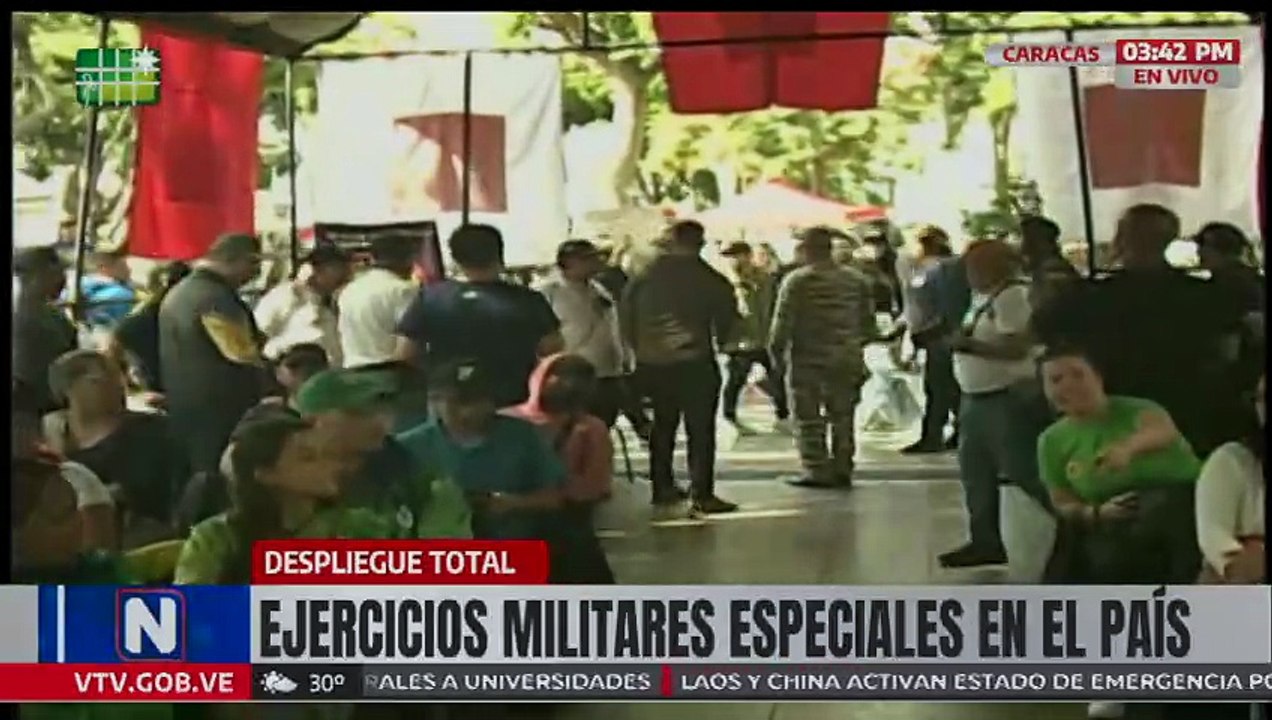 Pdte. de AN Jorge Rodríguez participa en despliegue de Ejercicios Militares Especiales en el país