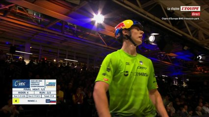 Le replay de la finale messieurs - BMX - Championnat d'Europe