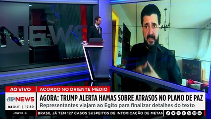 HAMAS ACENA PARA PAZ COM ISRAEL / ATOS PRÓ-PALESTINA NA EUROPA | JP INTERNACIONAL - 04/10/2025