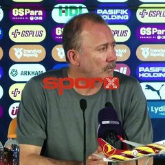 Sergen Yalçın: "Bizim sıkıntımız bu, problemimiz bu!"