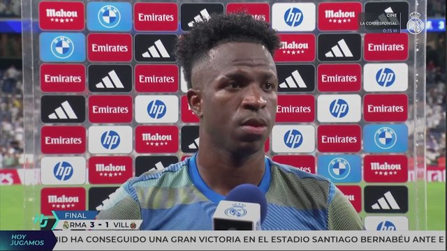 Vinicius, Tchouaméni, Nadal, Carreras... zona mixta completa tras el Real Madrid 3 - Villarreal 1