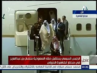 فعل غريب من حارس الملك السعودي يثير استياء المصريين!