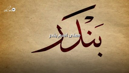 معنى اسم بندر