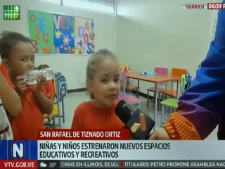 Guárico | Autoridades regionales rehabilitaron Escuela Primaria María Susana Ceballos del mcpio. Ortiz