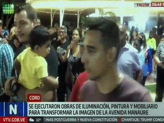 Inauguran plaza en Falcón tras trabajos de embellecimiento en honor a Maiolino Conte