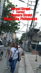 Vergel Street corner P. Zamora Street in Pasay City, Philippines
