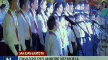 Neoespartanos dan la bienvenida a la Navidad 2025 con el encendido de luces en el mcpio. Díaz