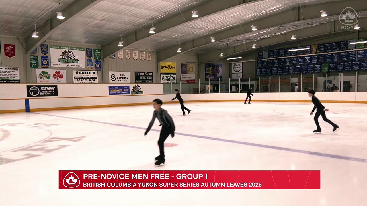 Pre-Novice Men FP Group 2 - Rink 1 - 2025 BC/YT...