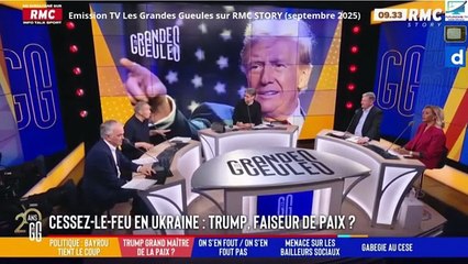 Emission TV : les Grandes Gueules Infos du Jour (France,Septembre 2025)