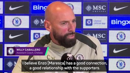 Maresca has 'a good relationship' with Chelsea fans - Caballero