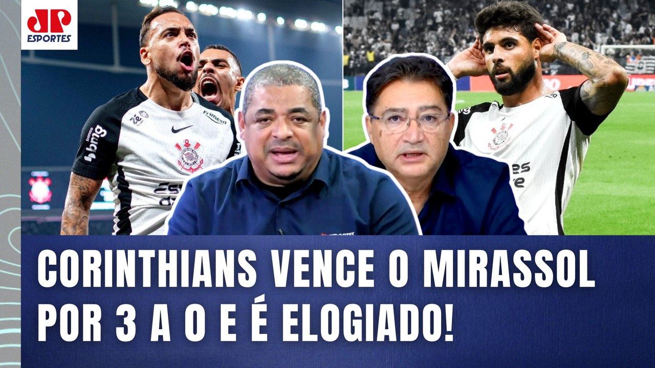"ELE TINHA FEITO MER%@??? SIM! Mas o Corinthians SEM DÚVIDAS hoje foi..." | VITÓRIA sobre o Mirassol