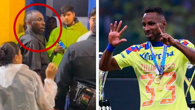 Julián Quiñones presente en el Estadio de la Ciudad de los Deportes para apoyar a las Águilas