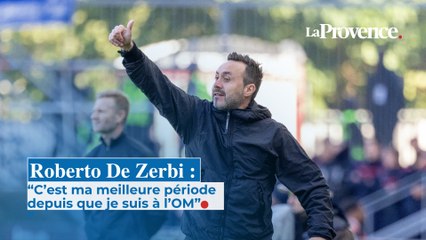 Metz-OM : "Ma meilleure période depuis que je suis au club", avoue Roberto De Zerbi