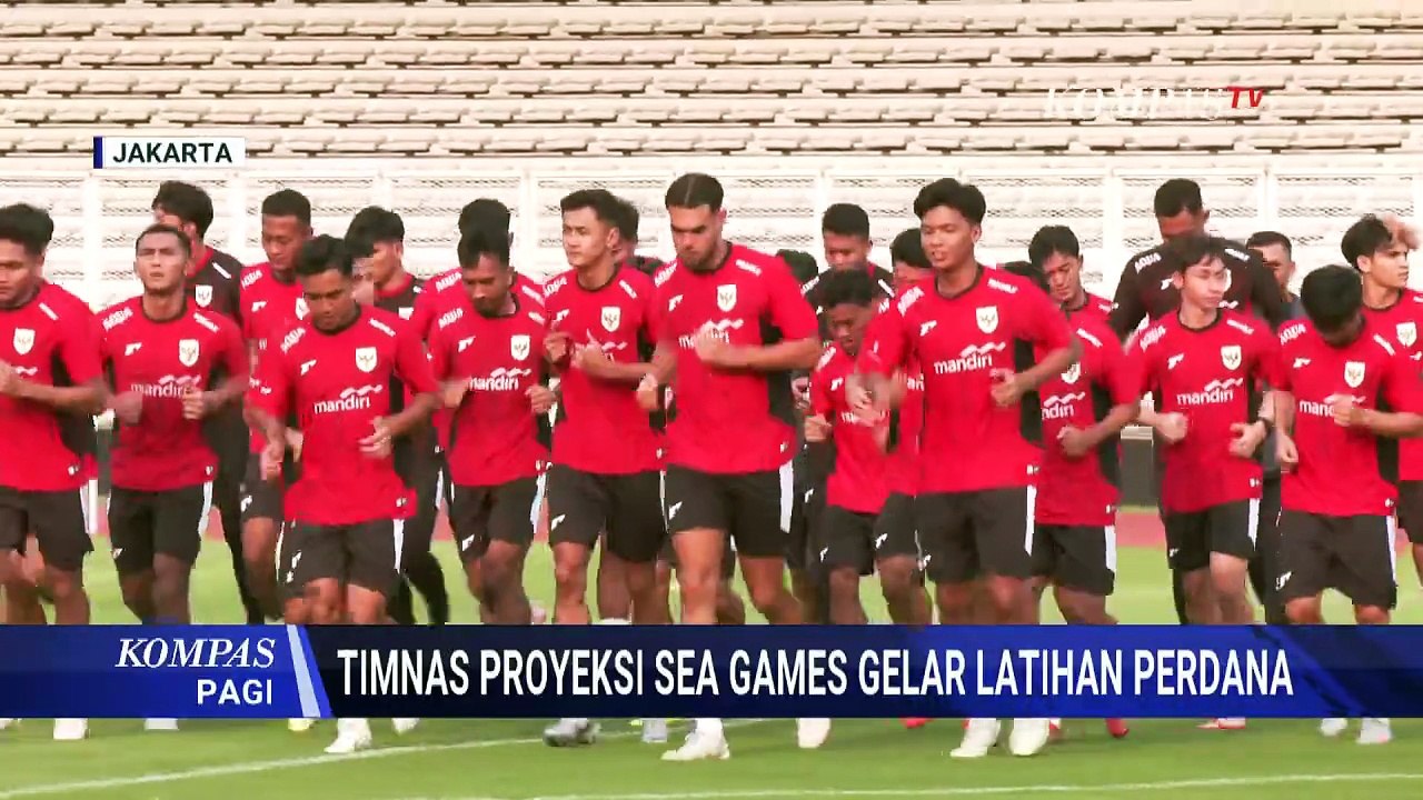 Indra Sjafri Pimpin Latihan Perdana Timnas Proyeksi SEA Games 2025 Thailand | KOMPAS SPORT