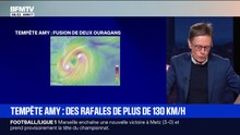 Tempête Amy: des rafales de vent enregistrées à plus de 130 km/h