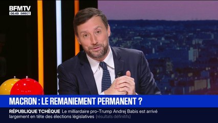 SIGNÉ BFM - Avec Emmanuel Macron "on a l'impression d'être dans un remaniement permanent"