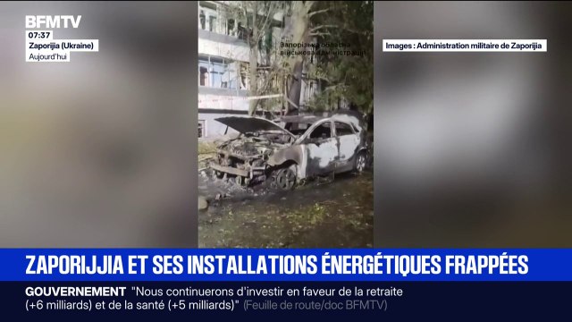 Guerre en Ukraine: Zaporijjia et ses installations énergétiques frappées