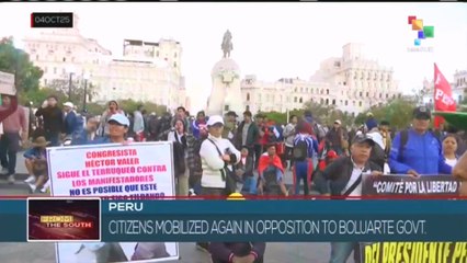 Peru: Citizens mobilize again in opposition to Boluarte government