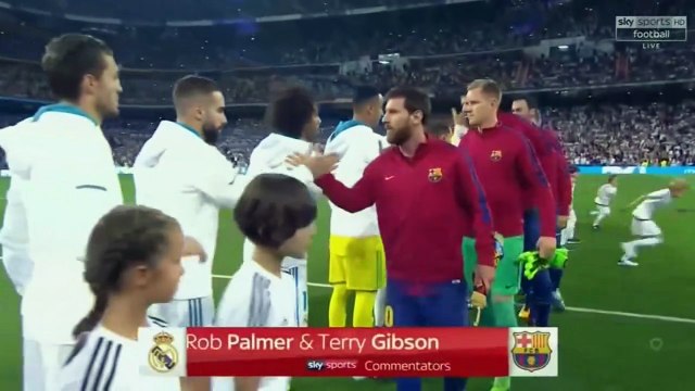 16/8/2017 Real Madrid- F.C. Barcelona (2-0) Supercopa de España