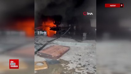 Hatay'da 3 milyon TL değerindeki eşyalar küle döndü