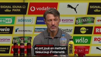 Dortmund - Kovac : "Pas possible de faire mieux contre Leipzig"