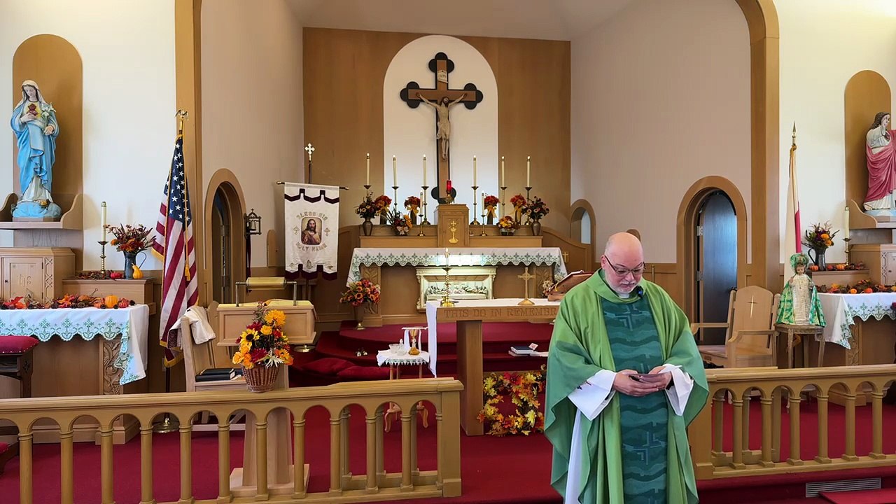 Holy Mass for the 26th Ordinary Sunday 2025 from Holy Name of Jesus Schenectady