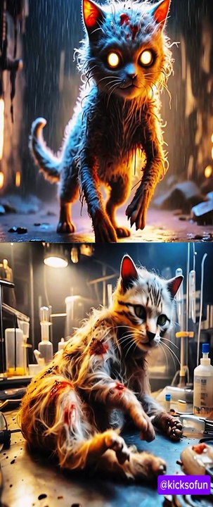 Cat ai walking